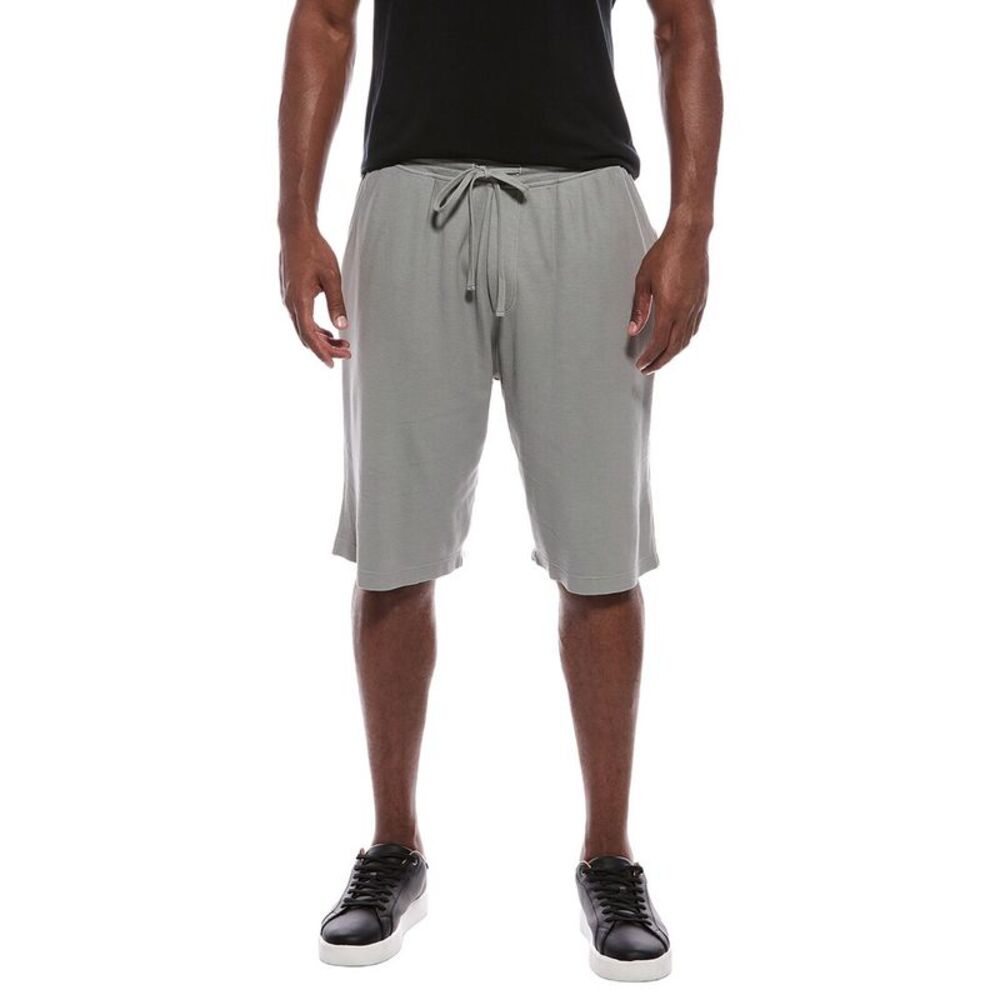 Atm Anthony Thomas Melillo Mens Patch Pocket Short, Grey